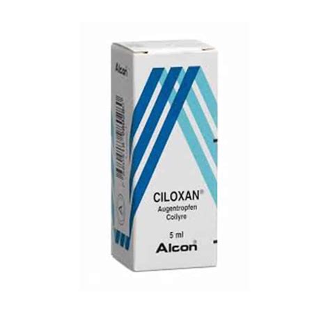 ciloxan for eye infection.